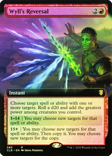 Wyll's Reversal (Extended Art) Foil