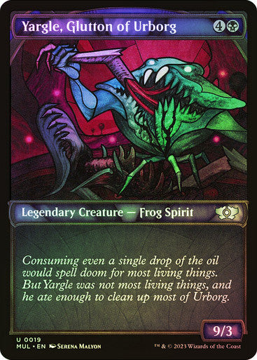 Yargle, Glutton of Urborg (Showcase) Foil