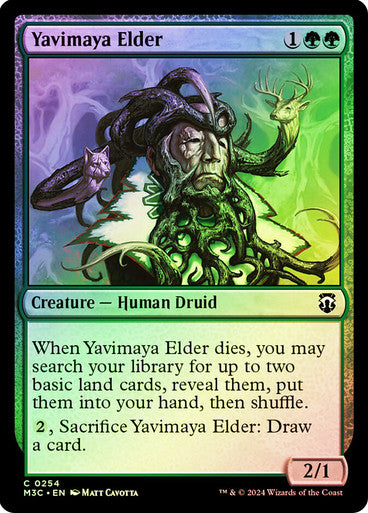 Yavimaya Elder Ripple Foil