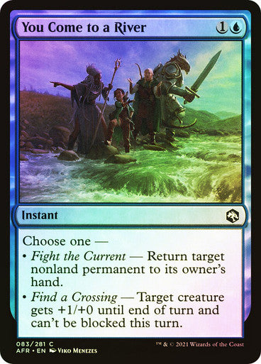 You Come to a River Foil