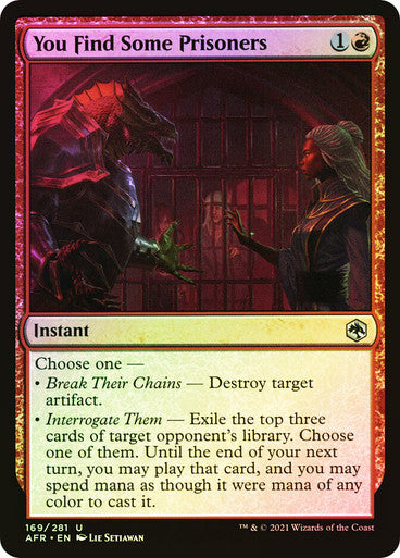 You Find Some Prisoners Foil