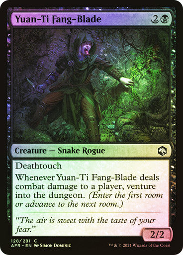 Yuan-Ti Fang-Blade Foil