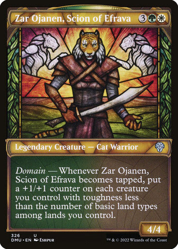 Zar Ojanen, Scion of Efrava (Showcase) [Spanish]