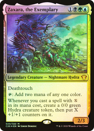 Zaxara, the Exemplary Foil