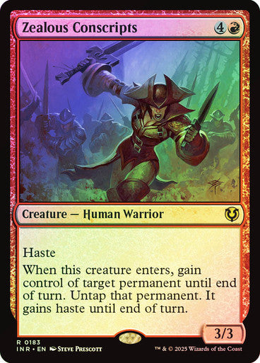 Zealous Conscripts Foil