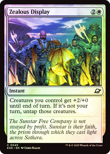 Zealous Display Foil