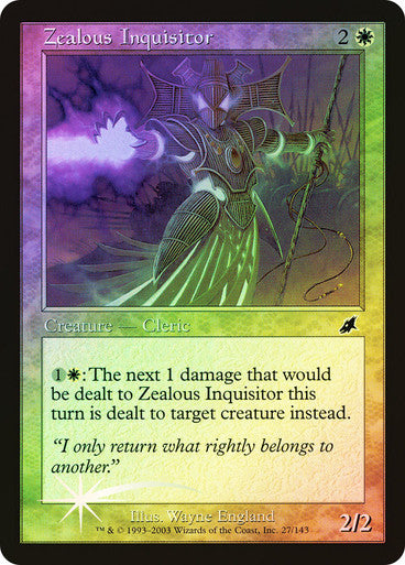 Zealous Inquisitor Foil
