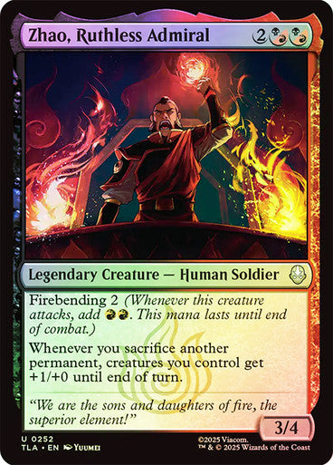 Zhao, Ruthless Admiral Foil