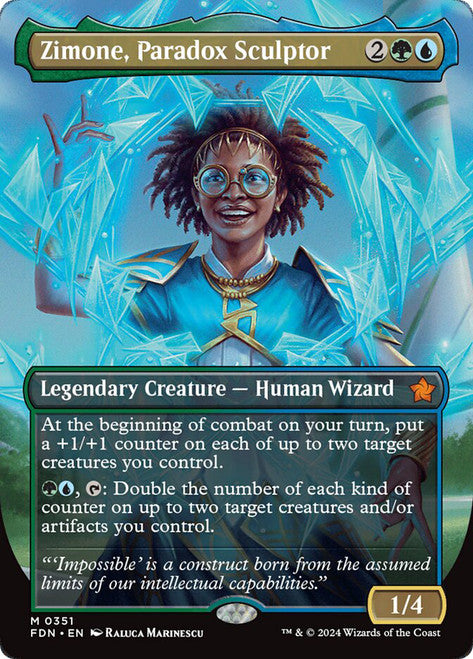 Zimone, Paradox Sculptor - (Borderless)