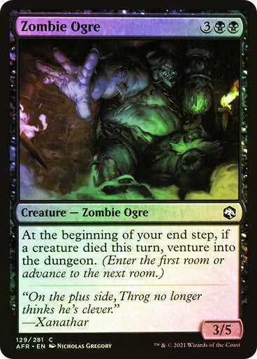 Zombie Ogre Foil