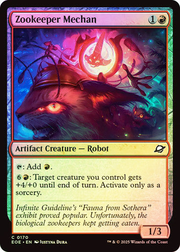 Zookeeper Mechan Foil