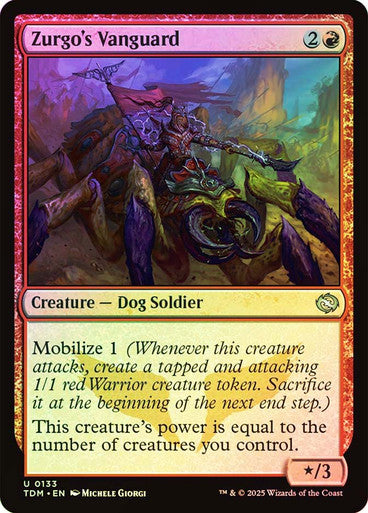 Zurgo's Vanguard Foil