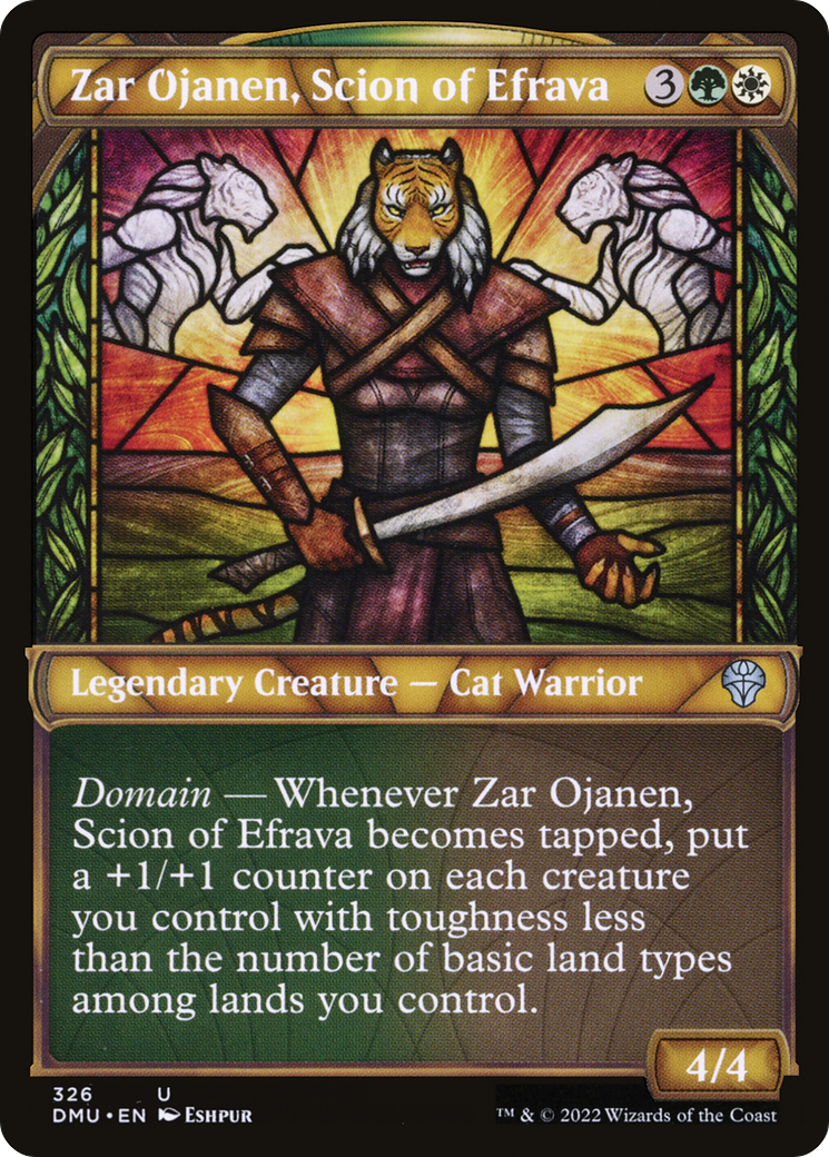 Zar Ojanen, Scion of Efrava (Showcase)