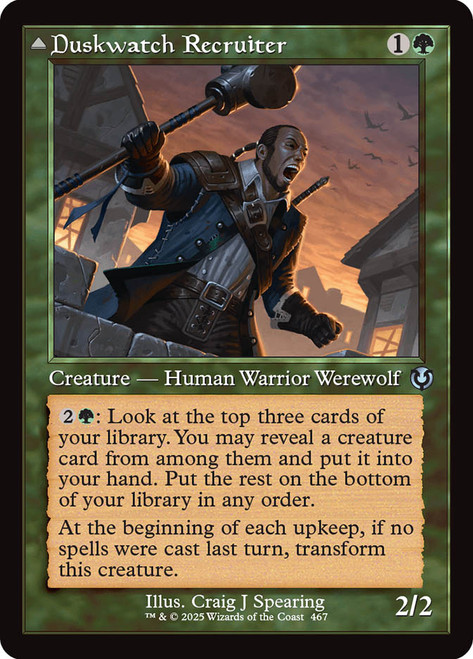 Duskwatch Recruiter // Krallenhorde Howler - Regular