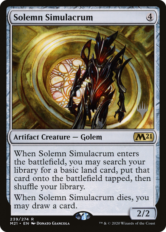 Solemn Simulacrum Foil