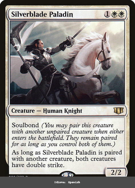 Silverblade Paladin - Spanish - Spanish