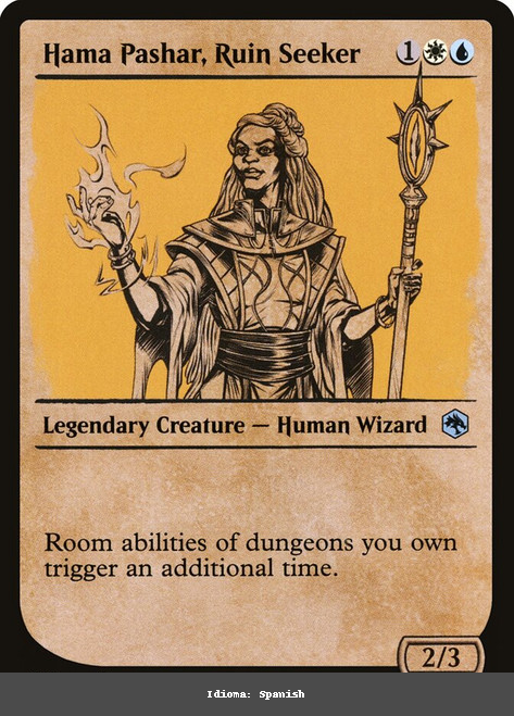 Hama Pashar, Ruin Seeker - (Showcase) - Spanish
