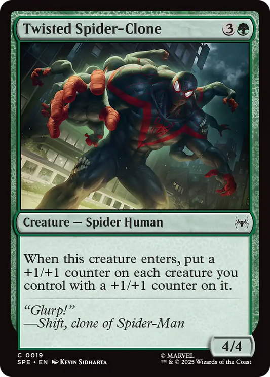 Twisted Spider-Clone Foil