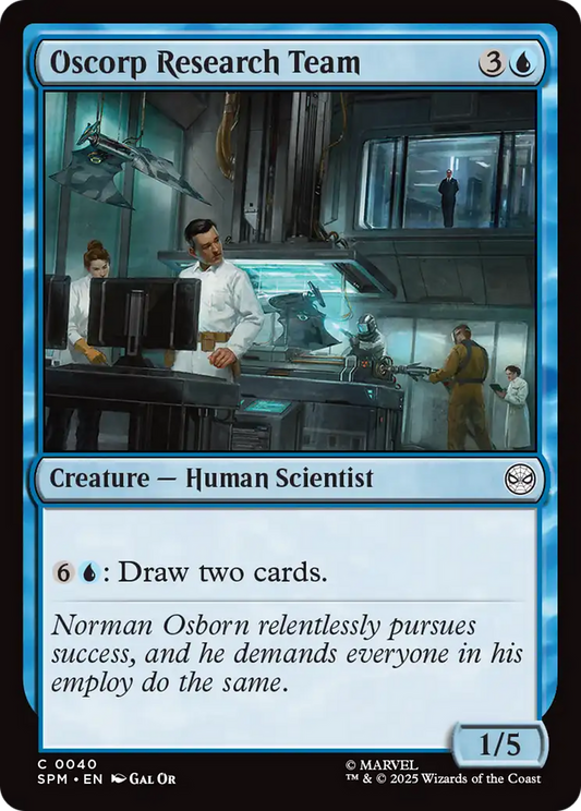 Oscorp Research Team Foil