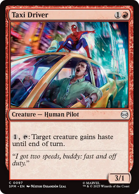 Taxi Driver Foil