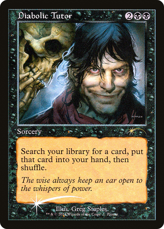 Diabolic Tutor Foil