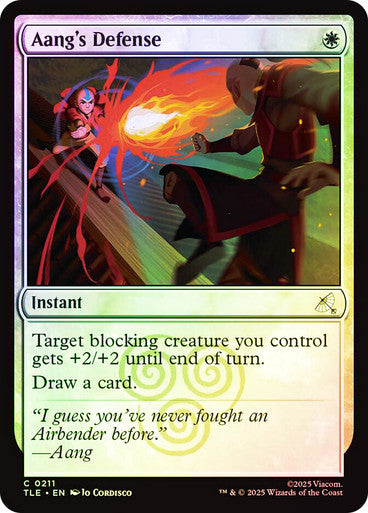 Aang's Defense Foil