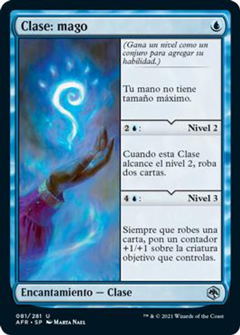 Wizard Class - Spanish - Spanish