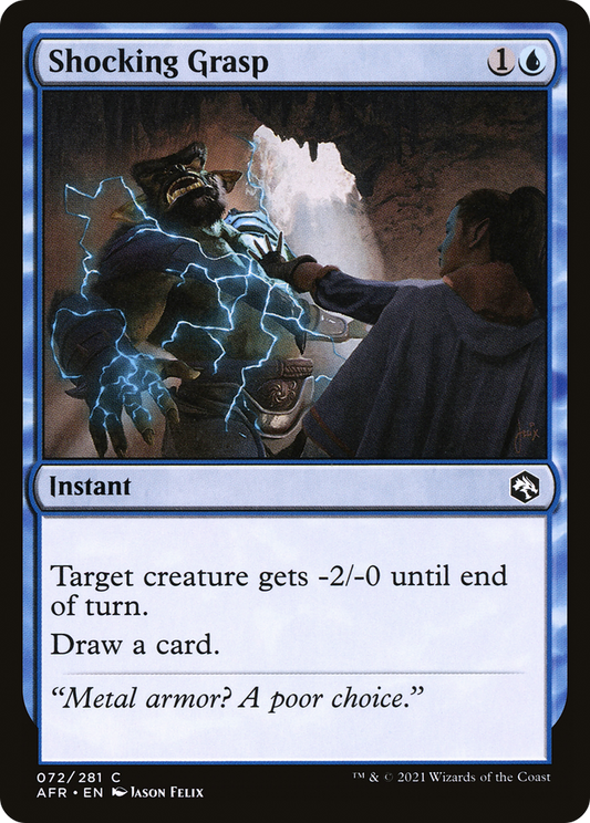 Shocking Grasp Foil