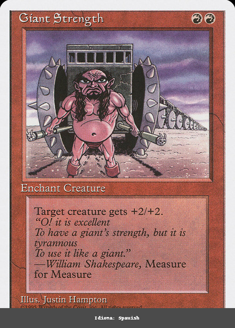 Giant Strength - Regular - Spanish