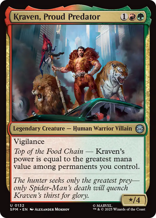Kraven, Proud Predator Foil