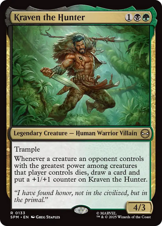 Kraven the Hunter Foil