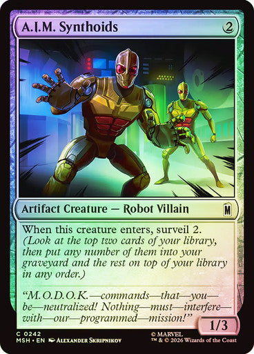 A.I.M. Synthoids Foil