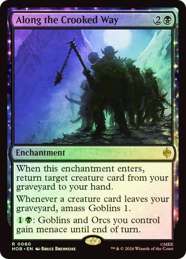 Along the Crooked Way Foil