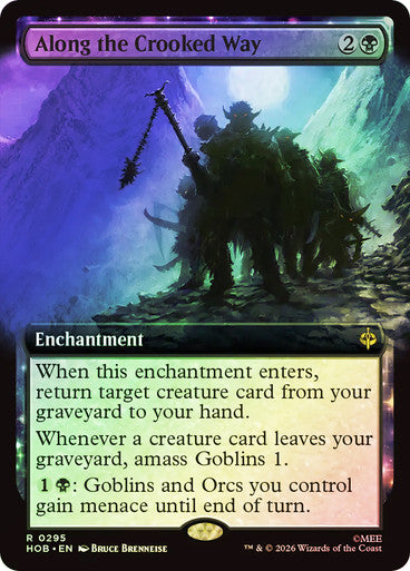 Along the Crooked Way (Extended Art) Foil