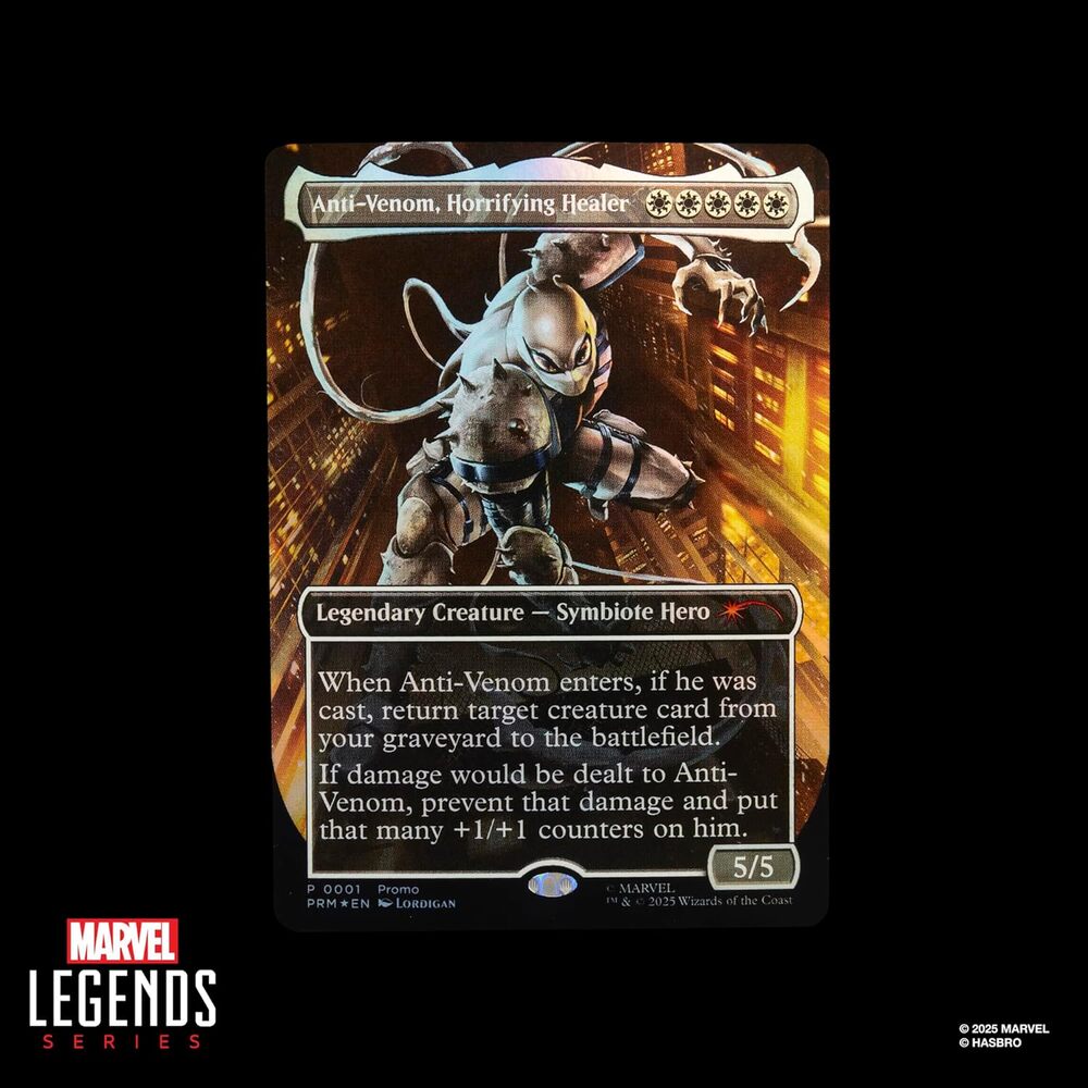 Marvel Legends Series Magic: The Gathering Agent Anti-Venom