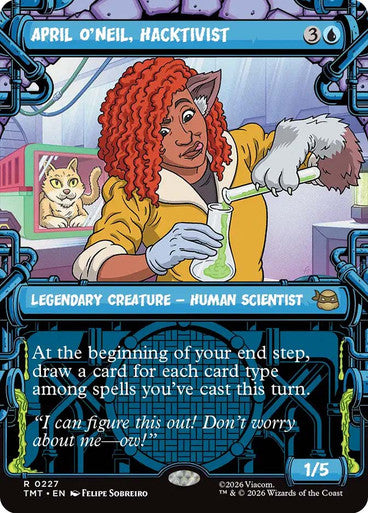 April O'Neil, Hacktivist (Sewer Frame)