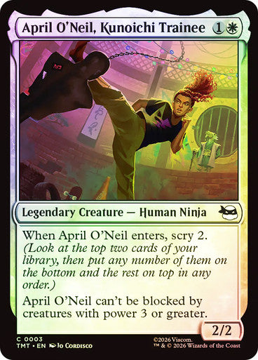 April O'Neil, Kunoichi Trainee Foil
