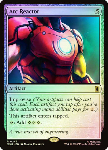 Arc Reactor Foil
