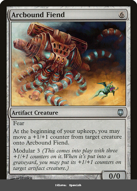 Arcbound Fiend - Spanish