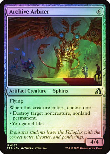 Archive Arbiter Foil