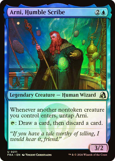 Arni, Humble Scribe Foil