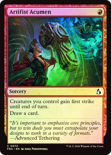 Artifist Acumen Foil