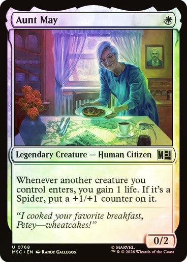 Aunt May Foil