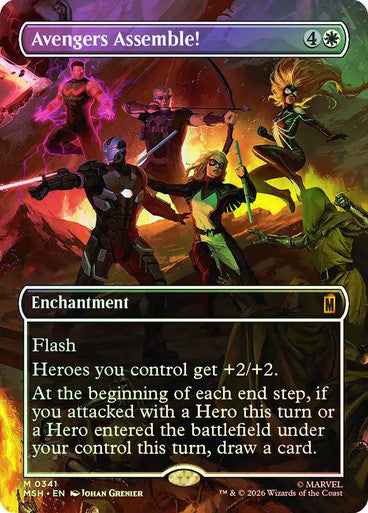 Avengers Assemble! (Borderless) Foil