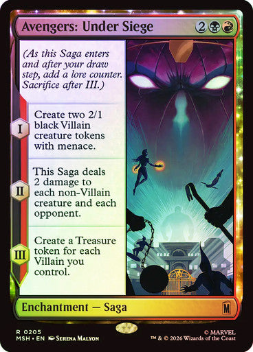 Avengers: Under Siege Foil