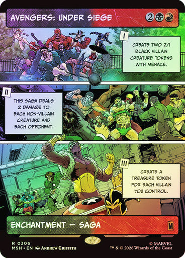 Avengers: Under Siege (Showcase) Foil
