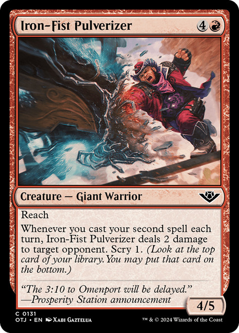 Iron-Fist Pulverizer - Regular