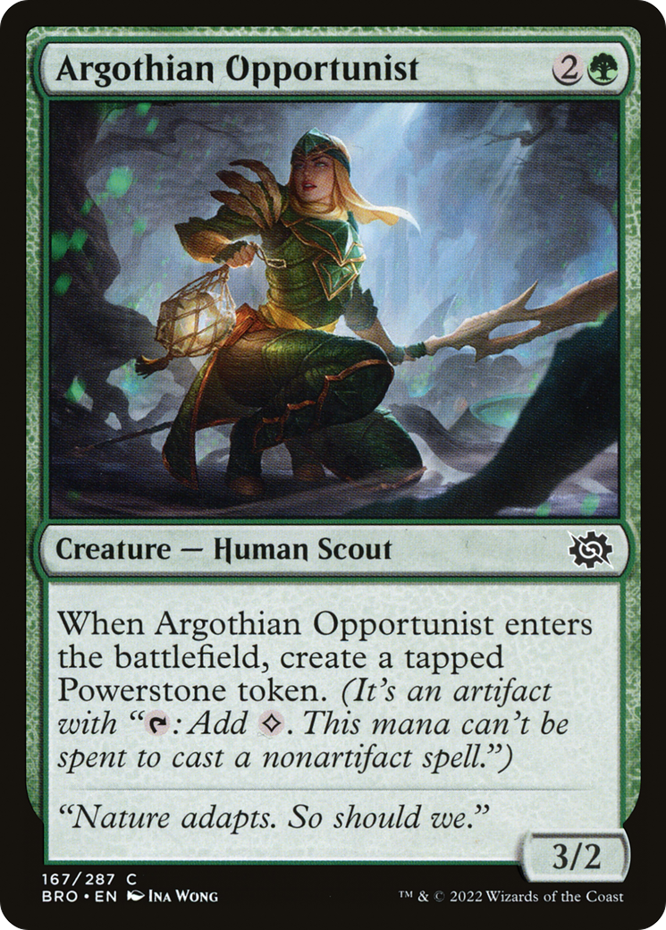 Argothian Opportunist Foil