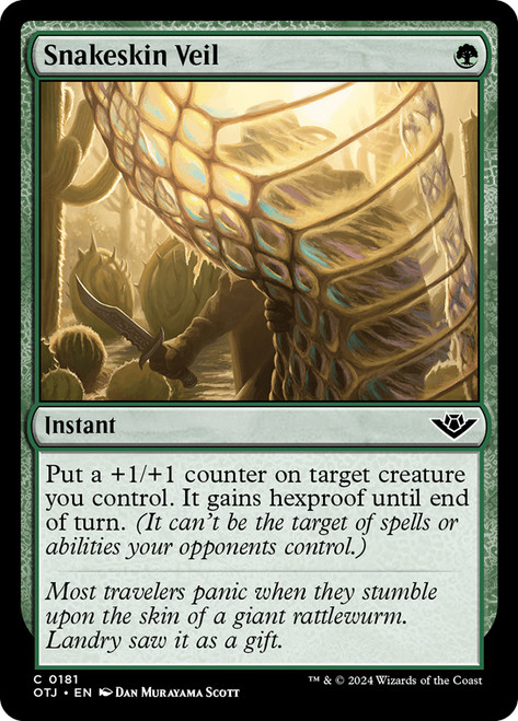 Snakeskin Veil - Regular