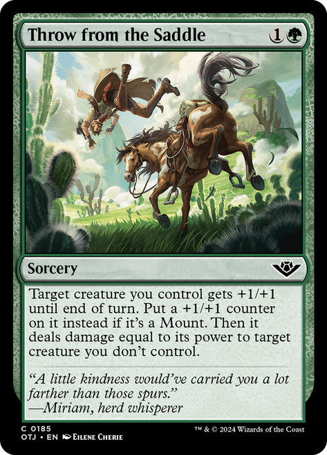 Throw from the Saddle - Regular